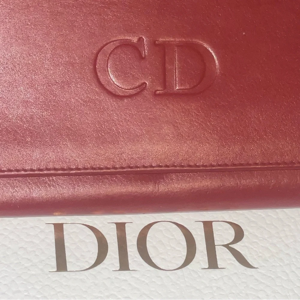 Christian Dior Double flap Long Wallet
